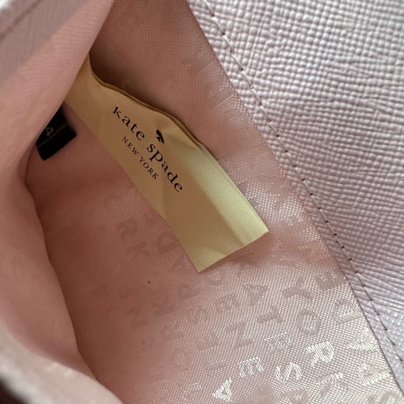 Kate Spade Haven Lane Stacy Glitter Dot Wallet in Plum Dawn - Picture 8 of 12